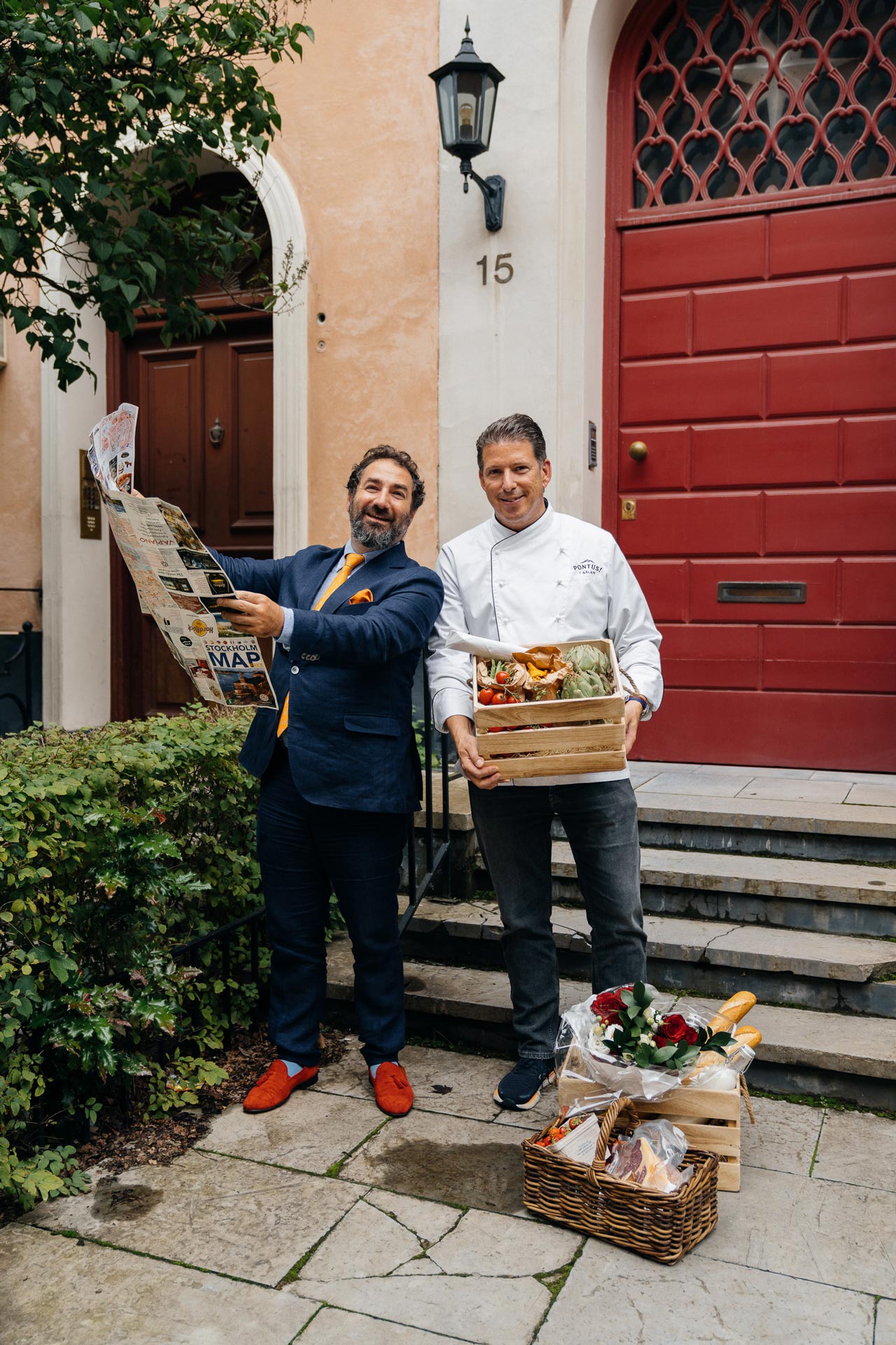 Pontus Frithiof och Mario E. Maroni i Stockholm – ett samarbete som förenar gastronomi, hantverk och passion för kvalitet.