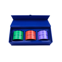 Tea Collection Box med tre exklusiva teer från Pontus Frithiof – Cherry Fandango, Georgia Peach och Breakfast at Tiffany’s i elegant presentförpackning.